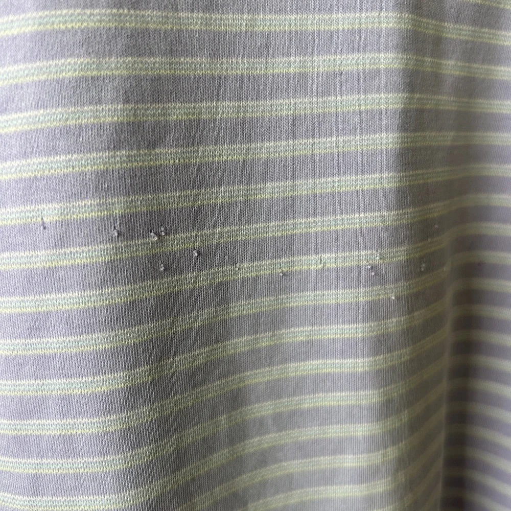 Bobby Jones Golf Polo Men’s XL Purple Striped 100% Cotton Shirt